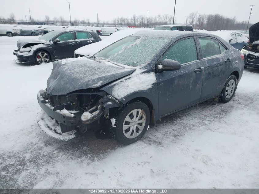 2015 Toyota Corolla Ce VIN: 2T1BURHE7FC418426 Lot: 12478092X