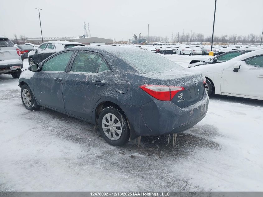 2015 Toyota Corolla Ce VIN: 2T1BURHE7FC418426 Lot: 12478092X