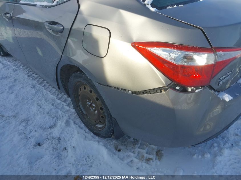 2016 Toyota Corolla Le VIN: 2T1BURHE6GC526070 Lot: 12482355X