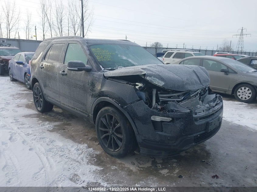 1FM5K8D85JGC57576 2018 Ford Explorer auction photo 1