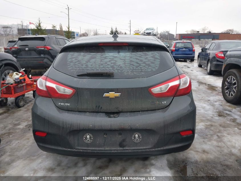 2017 Chevrolet Cruze Lt Auto VIN: 3G1BE6SMXHS561963 Lot: 12488597