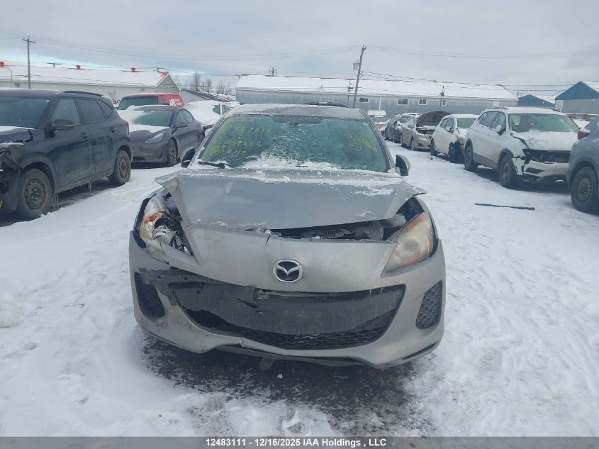 2012 Mazda Mazda3 Gx VIN: JM1BL1UF5C1549566 Lot: 12483111X