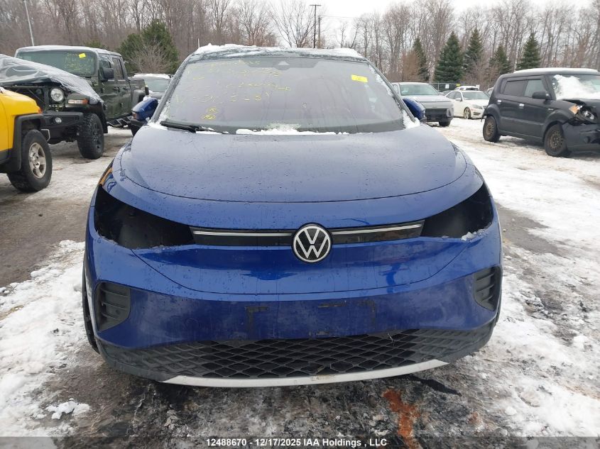 2022 Volkswagen Id.4 Pro VIN: WVGUNPE26NP063331 Lot: 12488670