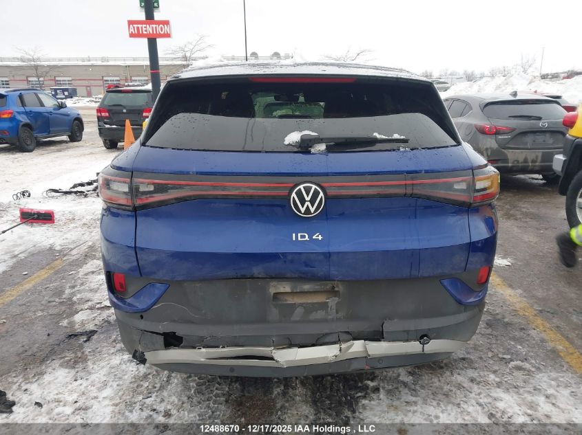 2022 Volkswagen Id.4 Pro VIN: WVGUNPE26NP063331 Lot: 12488670