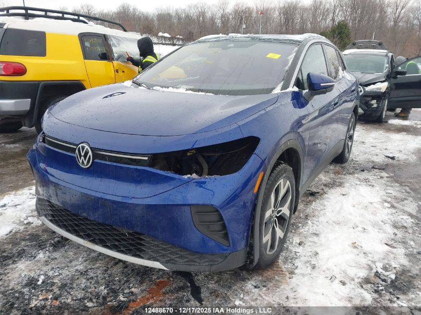 2022 Volkswagen Id.4 Pro VIN: WVGUNPE26NP063331 Lot: 12488670