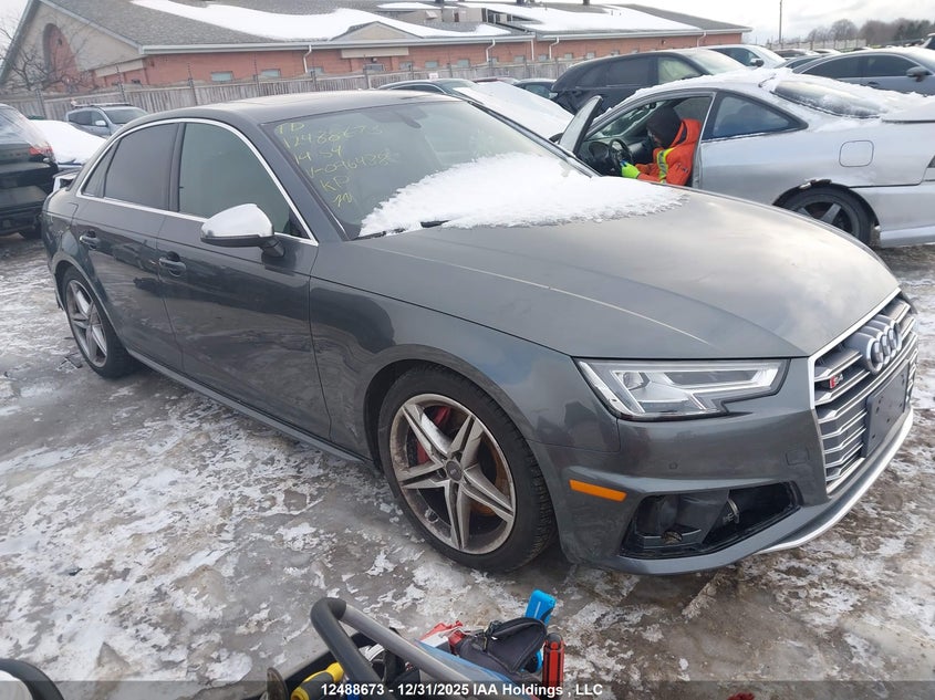 WAUB4AF47KA096488 2019 Audi S4 3.0T Progressiv auction photo 1