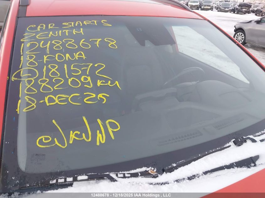 2018 Hyundai Kona Ultimate VIN: KM8K5CA5XJU181572 Lot: 12488678