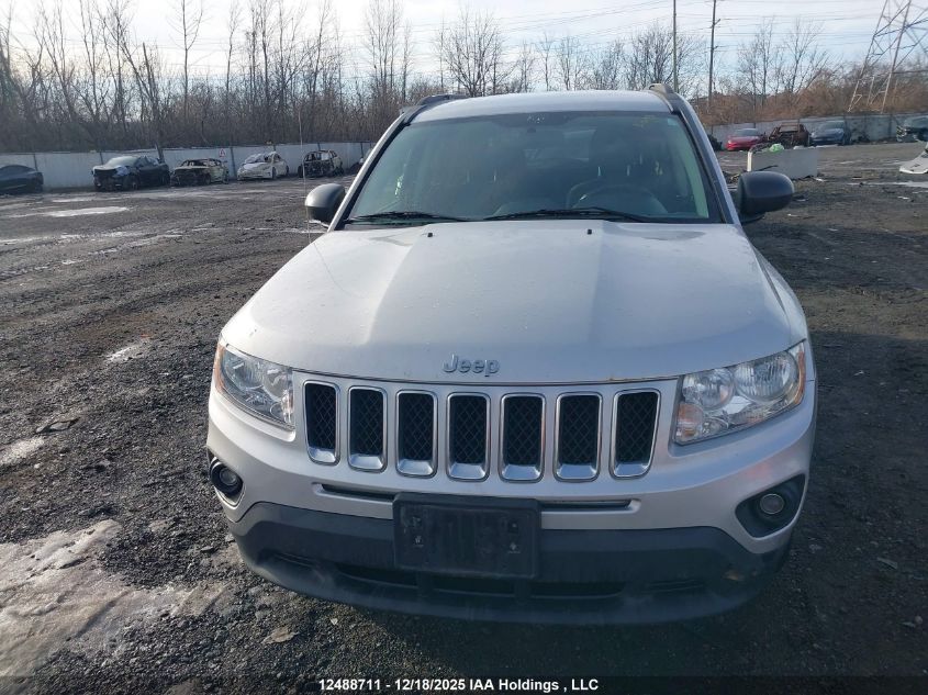 2013 Jeep Compass Sport/North VIN: 1C4NJDAB0DD270032 Lot: 12488711