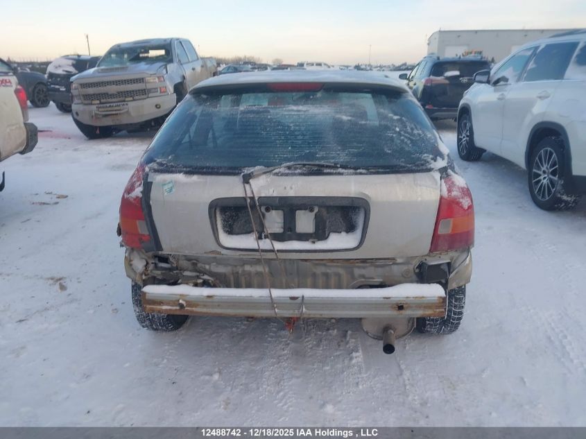 1998 Honda Civic Dx VIN: 2HGEJ6331WH006682 Lot: 12488742