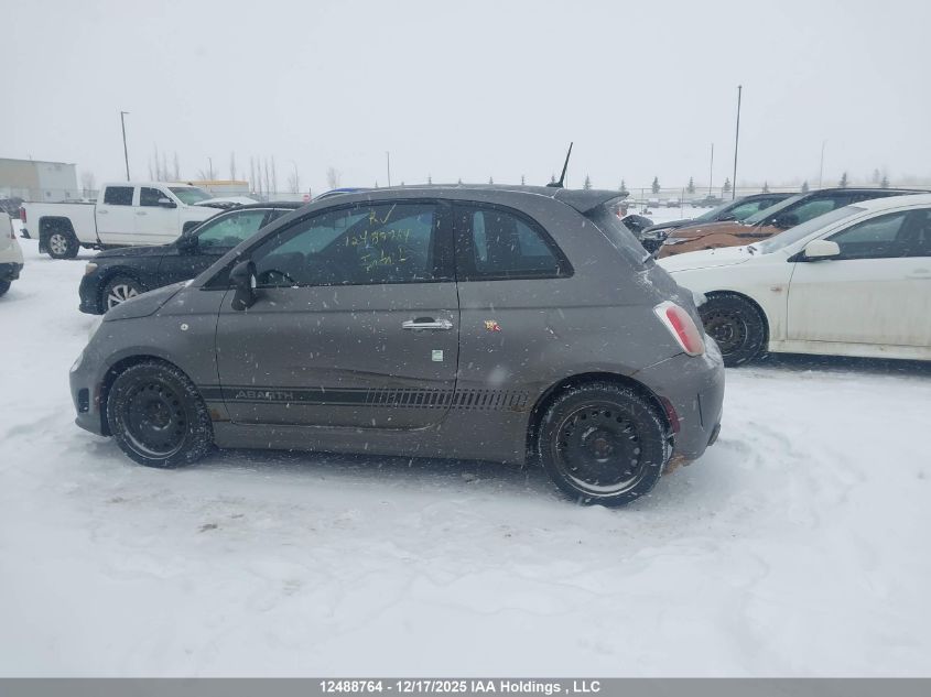 2012 Fiat 500 Abarth VIN: 3C3CFFFH5CT347475 Lot: 12488764