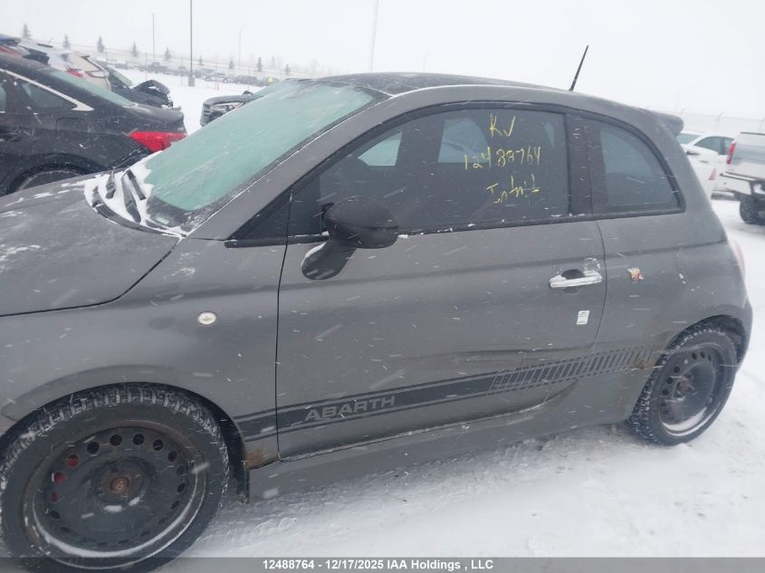 2012 Fiat 500 Abarth VIN: 3C3CFFFH5CT347475 Lot: 12488764