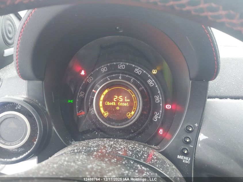 2012 Fiat 500 Abarth VIN: 3C3CFFFH5CT347475 Lot: 12488764