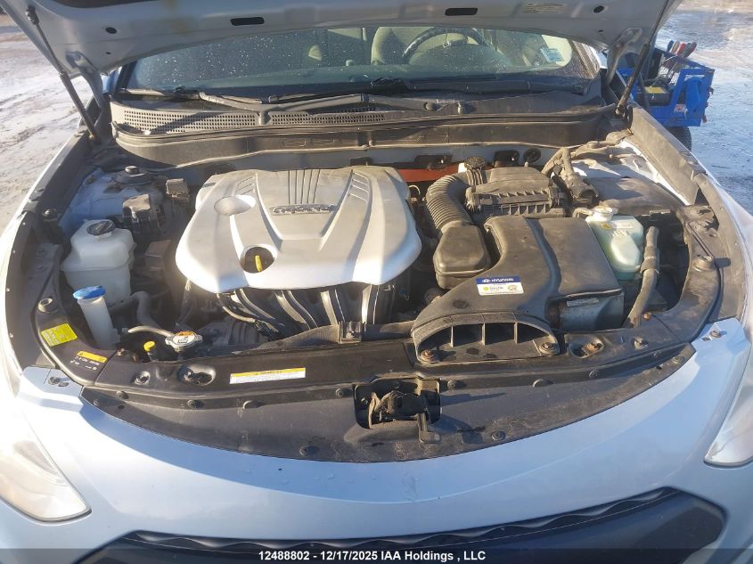 2013 Hyundai Sonata Hybrid Limited VIN: KMHEC4A47DA080222 Lot: 12488802