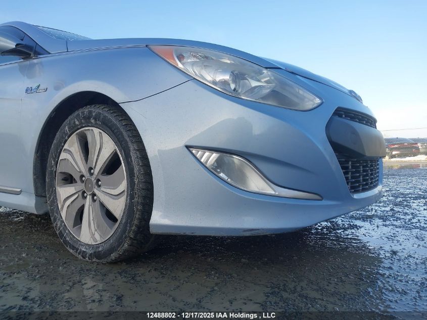 2013 Hyundai Sonata Hybrid Limited VIN: KMHEC4A47DA080222 Lot: 12488802