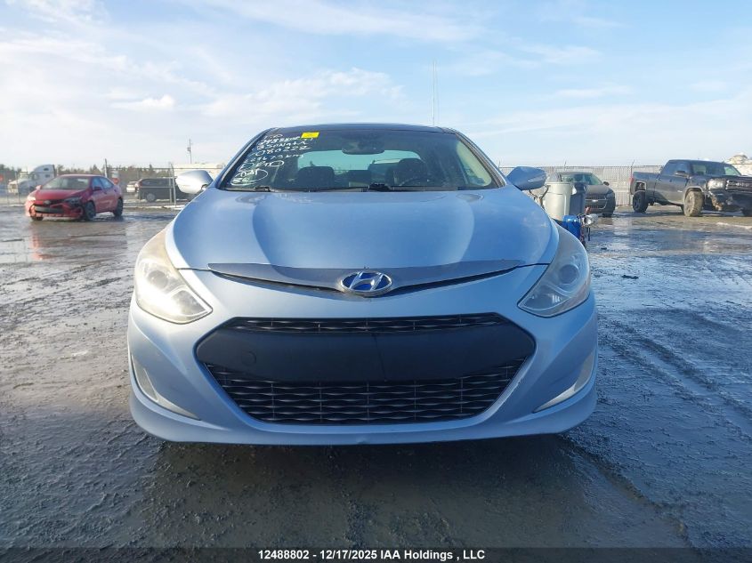 2013 Hyundai Sonata Hybrid Limited VIN: KMHEC4A47DA080222 Lot: 12488802