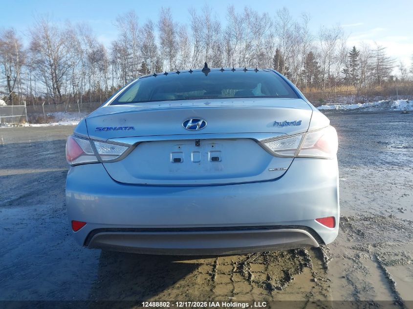 2013 Hyundai Sonata Hybrid Limited VIN: KMHEC4A47DA080222 Lot: 12488802