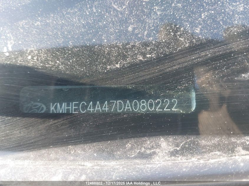 2013 Hyundai Sonata Hybrid Limited VIN: KMHEC4A47DA080222 Lot: 12488802