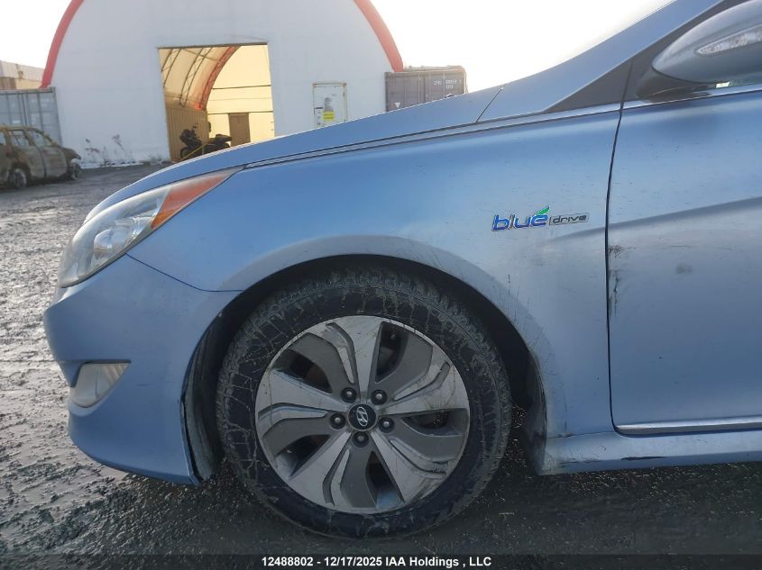 2013 Hyundai Sonata Hybrid Limited VIN: KMHEC4A47DA080222 Lot: 12488802