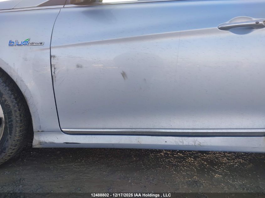 2013 Hyundai Sonata Hybrid Limited VIN: KMHEC4A47DA080222 Lot: 12488802