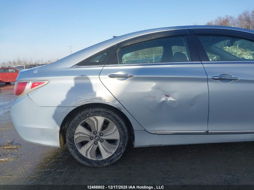 2013 Hyundai Sonata Hybrid Limited VIN: KMHEC4A47DA080222 Lot: 12488802