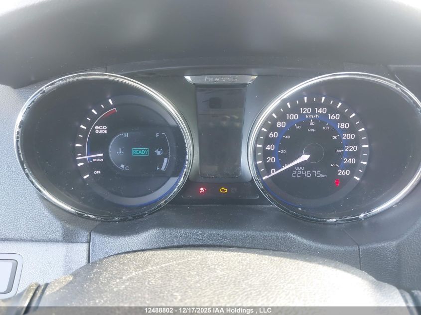 2013 Hyundai Sonata Hybrid Limited VIN: KMHEC4A47DA080222 Lot: 12488802