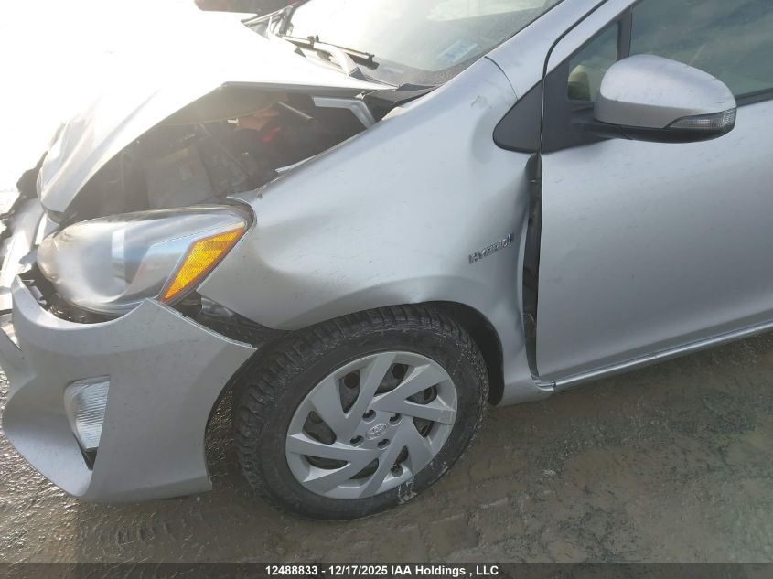 2015 Toyota Prius C Technology VIN: JTDKDTB32F1106877 Lot: 12488833