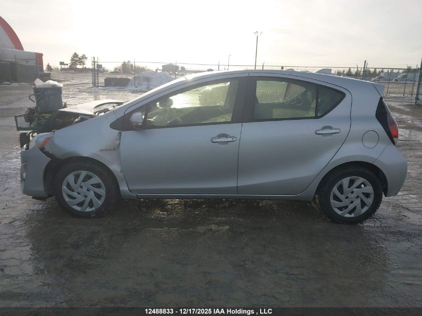 2015 Toyota Prius C Technology VIN: JTDKDTB32F1106877 Lot: 12488833