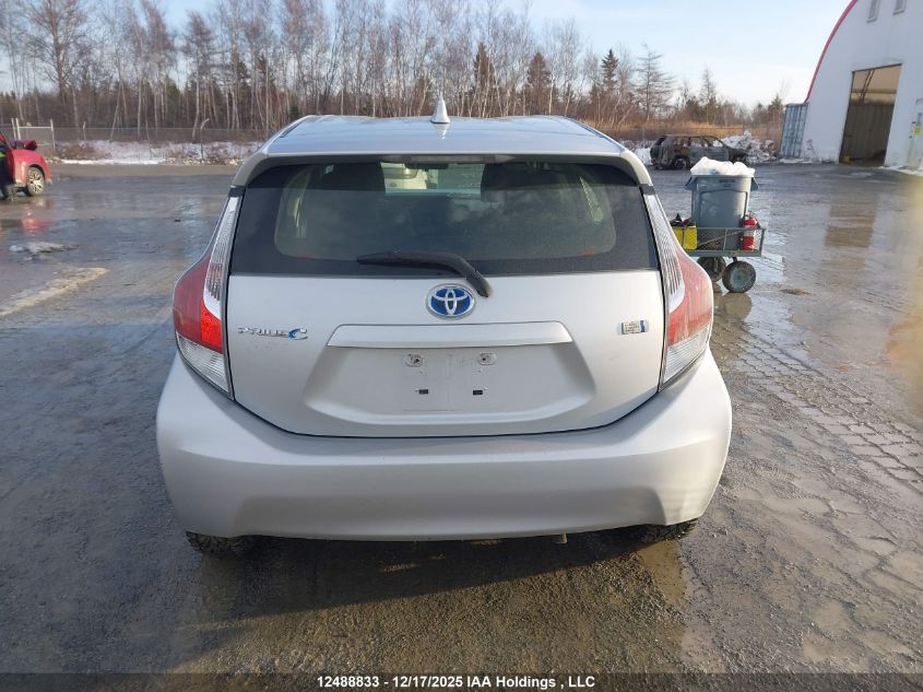 2015 Toyota Prius C Technology VIN: JTDKDTB32F1106877 Lot: 12488833