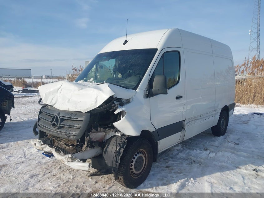2019 Mercedes-Benz Sprinter, Front, IAAI, VIN WD3BF0CD5KP093883 — photo 2
