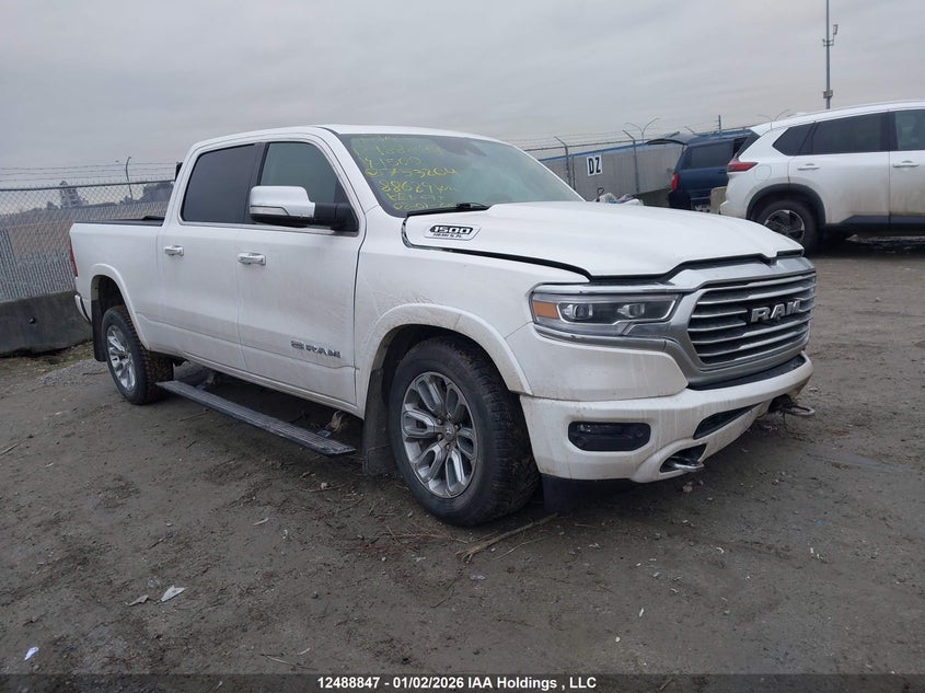 1C6SRFST1KN753204 2019 Ram 1500 Longhorn auction photo 1
