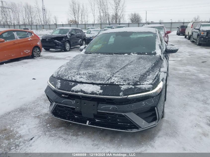 2024 Hyundai Elantra N Line Ultimate VIN: KMHLR4DF4RU788338 Lot: 12488859