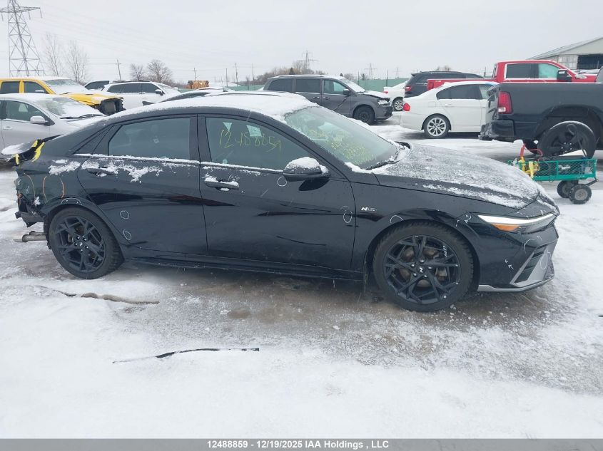 2024 Hyundai Elantra N Line Ultimate VIN: KMHLR4DF4RU788338 Lot: 12488859