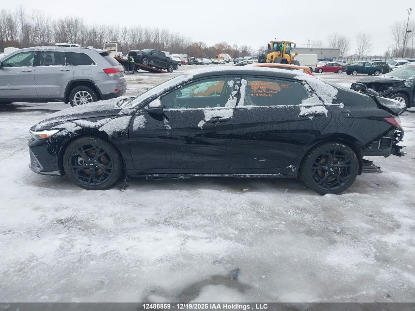 2024 Hyundai Elantra N Line Ultimate VIN: KMHLR4DF4RU788338 Lot: 12488859