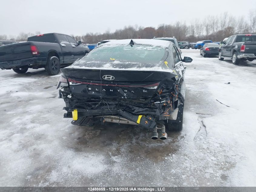 2024 Hyundai Elantra N Line Ultimate VIN: KMHLR4DF4RU788338 Lot: 12488859