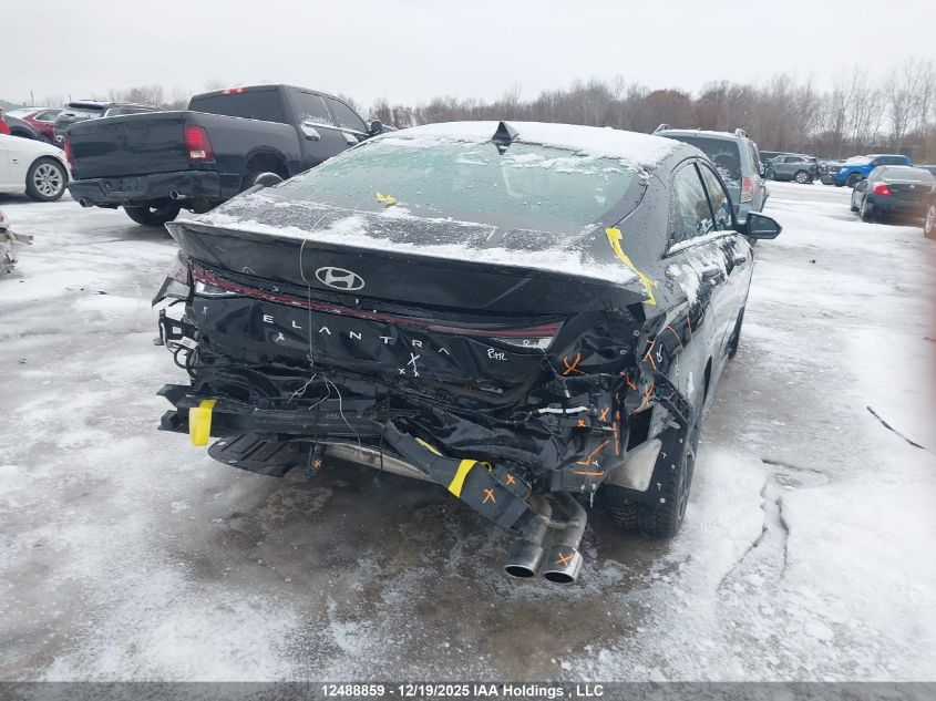 2024 Hyundai Elantra N Line Ultimate VIN: KMHLR4DF4RU788338 Lot: 12488859