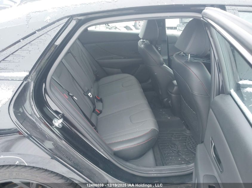 2024 Hyundai Elantra N Line Ultimate VIN: KMHLR4DF4RU788338 Lot: 12488859