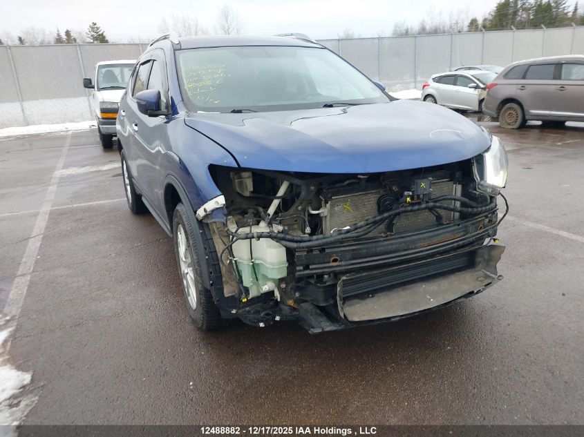 2018 Nissan Rogue Midnight Edition/S/Sl/Sl W/Propilot Assist/Sv VIN: 5N1AT2MV0JC820040 Lot: 12488882