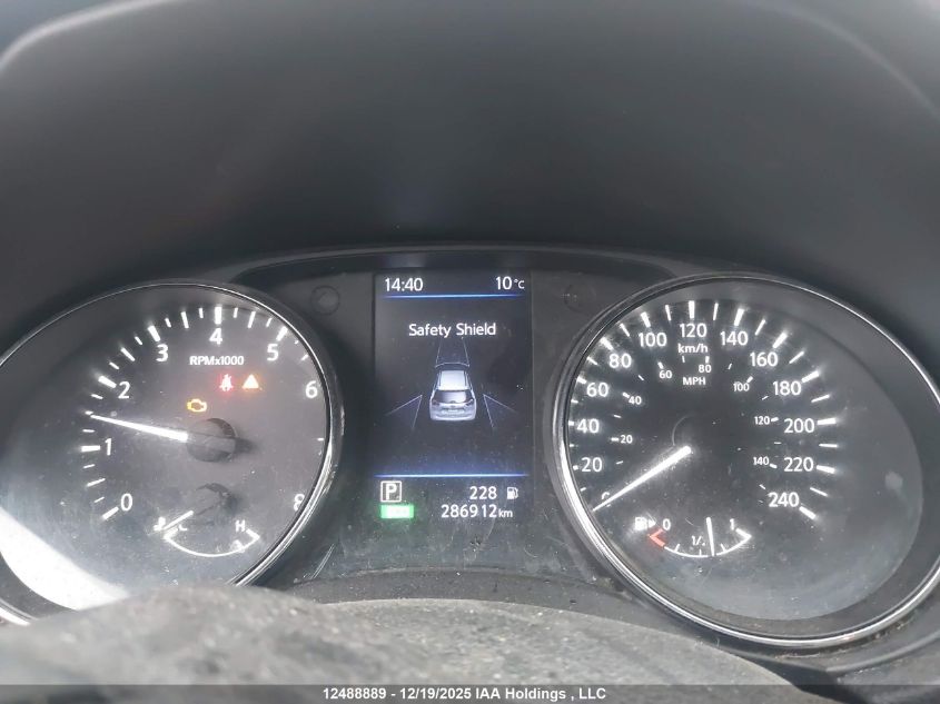 2018 Nissan Rogue Midnight Edition/S/Sl/Sl W/Propilot Assist/Sv VIN: 5N1AT2MV4JC721804 Lot: 12488889