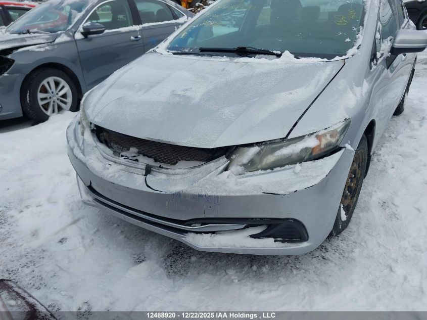 2014 Honda Civic Lx VIN: 2HGFB2F4XEH016446 Lot: 12488920