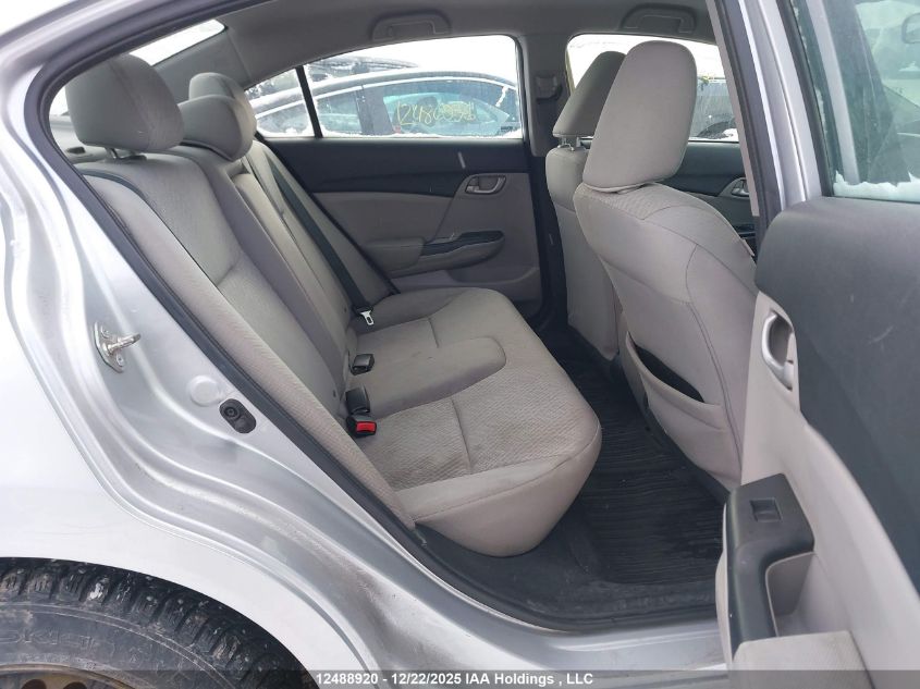 2014 Honda Civic Lx VIN: 2HGFB2F4XEH016446 Lot: 12488920