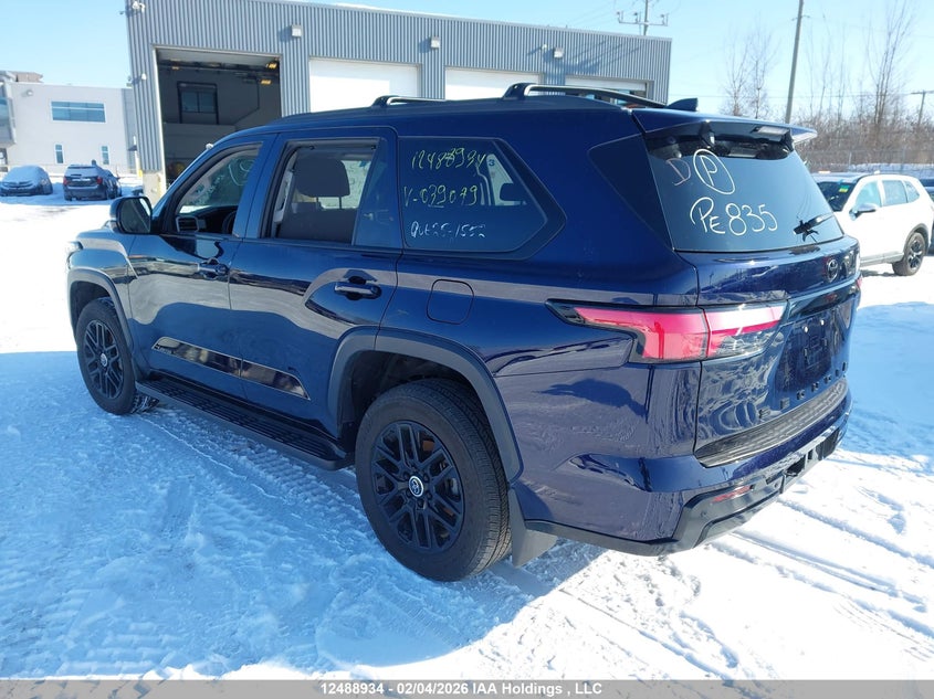 2024 Toyota Sequoia 3.5 Sr5/ltd/platinum/capstone/trd Pro Blue Lot 111012488934 Vin 7SVAAABA2RX039079