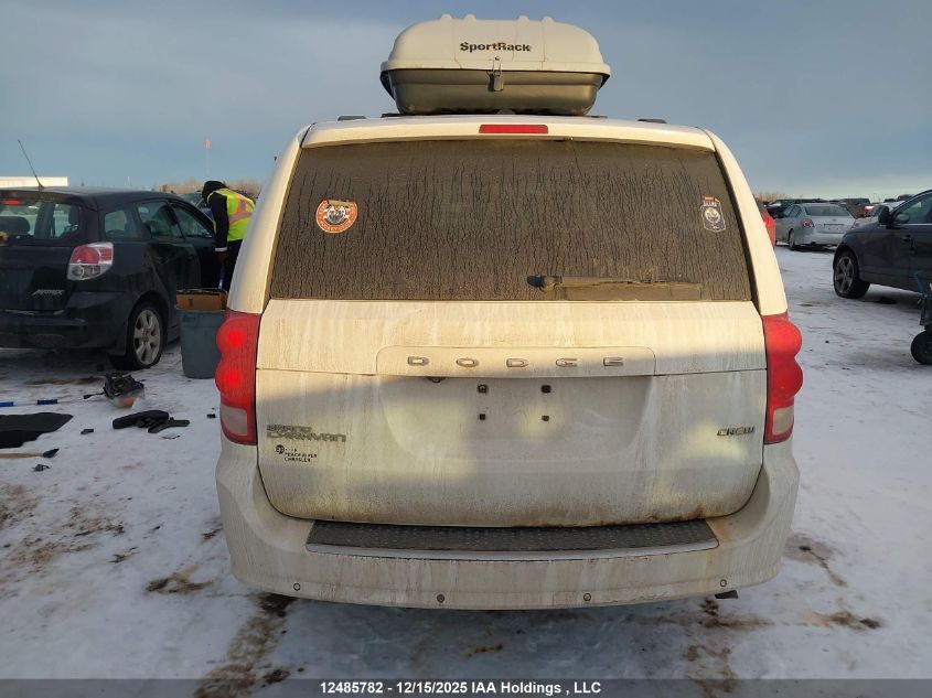 2013 Dodge Grand Caravan Crew VIN: 2C4RDGDG2DR568158 Lot: 12485782X