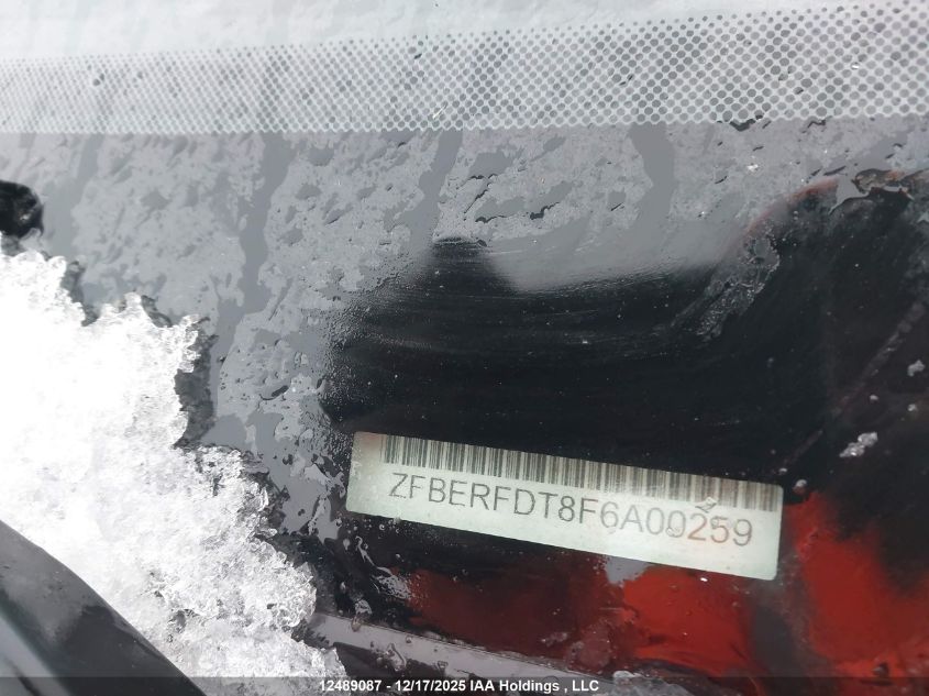 2015 Ram Promaster City Tradesman Slt VIN: ZFBERFDT8F6A00259 Lot: 12489087