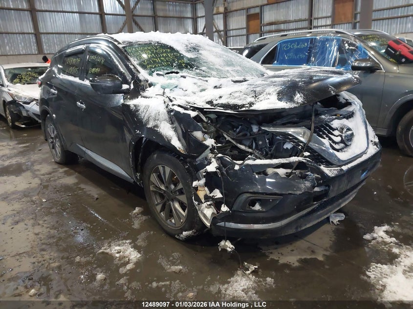 5N1AZ2MH6HN191505 2017 Nissan Murano S/Sl/Sv/Platinum auction photo 1