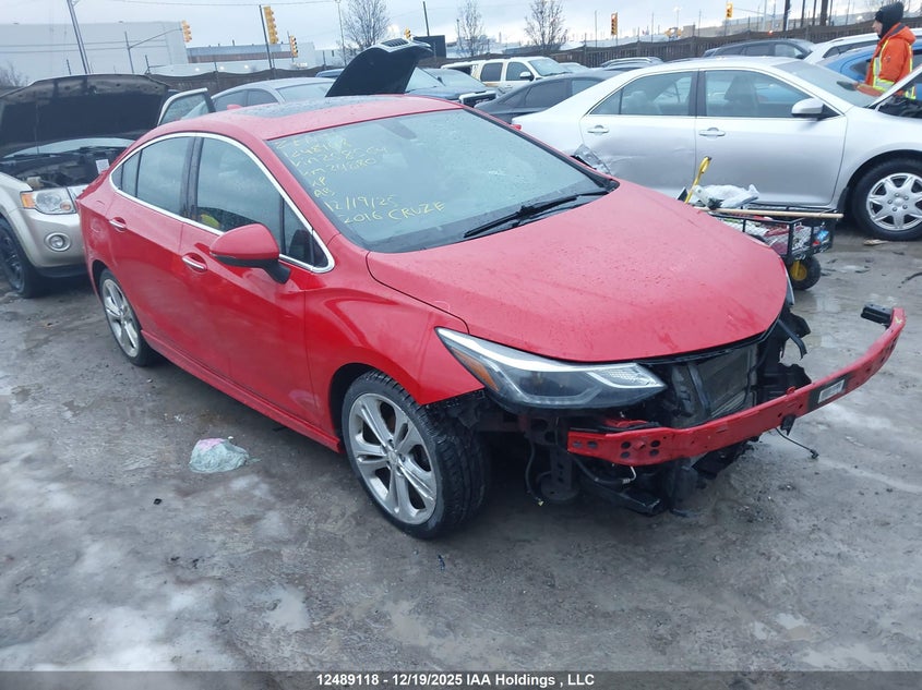 1G1BG5SM2G7258564 2016 Chevrolet Cruze Premier Auto auction photo 1