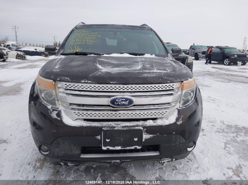 2013 Ford Explorer Xlt VIN: 1FM5K8D87DGC54019 Lot: 12489147