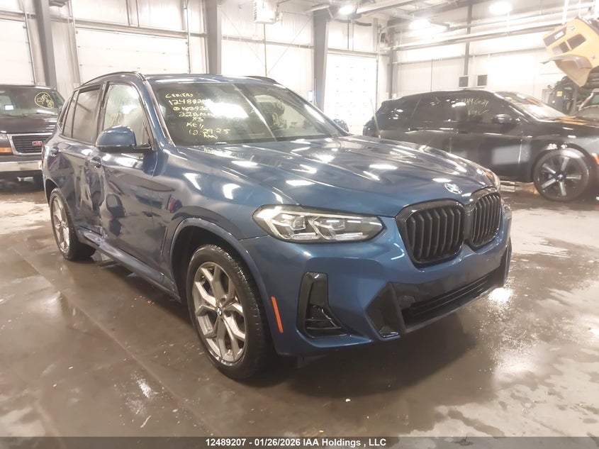 5UX53DP00N9K62936 2022 BMW X3 xDrive30I auction photo 1