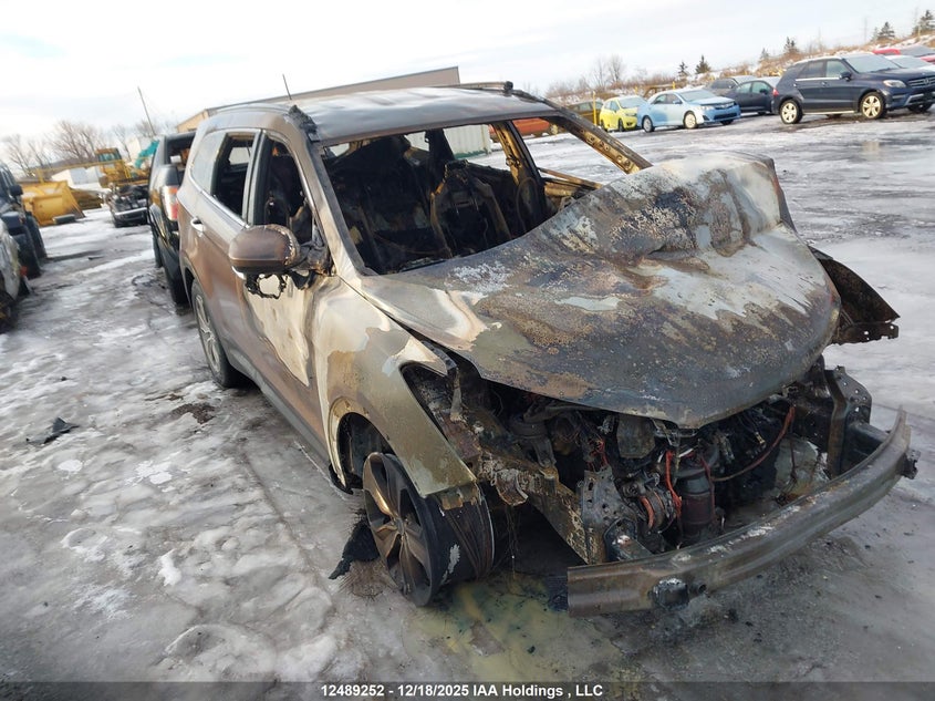 KM8SM4HF3EU075722 2014 Hyundai Santa Fe Xl auction photo 1