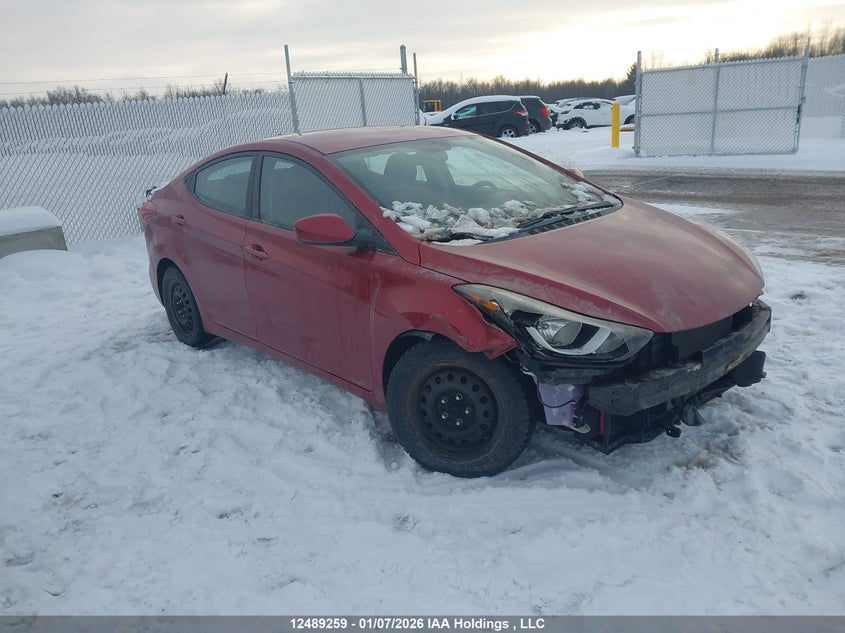 5NPDH4AE1EH514543 2014 Hyundai Elantra Gl auction photo 1