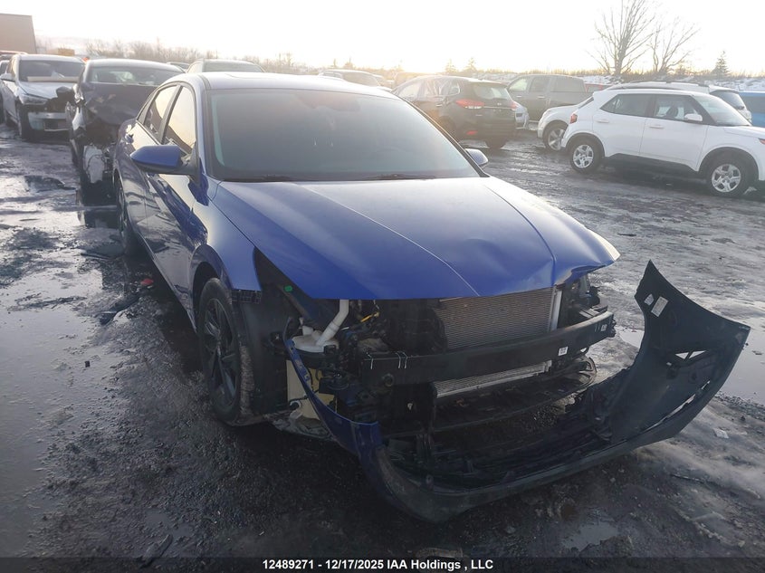 KMHLM4AG0PU380038 2023 Hyundai Elantra Preferred Ivt With Tech Package auction photo 1